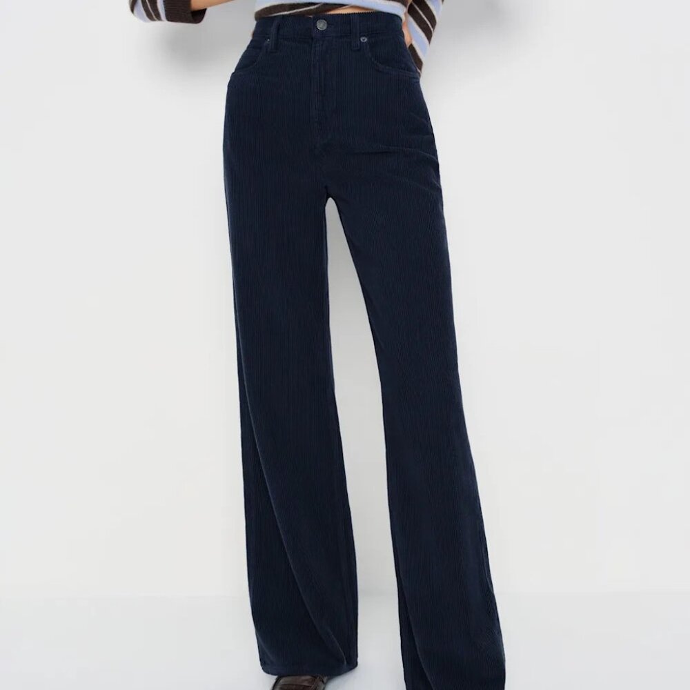 NWT Reformation Cary Corduroy Pants Size 30